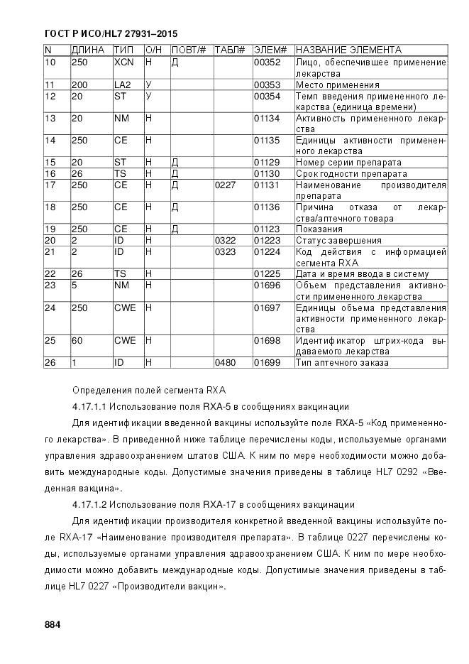 ГОСТ Р ИСО/HL 7 27931-2015, страница 891